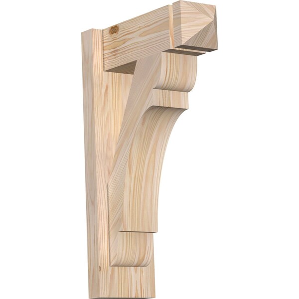Ekena Millwork Olympic Arts & Crafts Smooth Outlooker, Douglas Fir, 5 1/2"W x 14"D x 22"H OUT06X14X22OLY03SDF - main